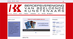 Desktop Screenshot of bbknet.nl