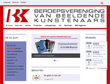 Tablet Screenshot of bbknet.nl